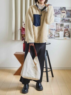 「ラフスタイル」｜「アイテム（その他アウター）」を使った、setup7_womenさん（レディース・160cm）の秋コーディネート