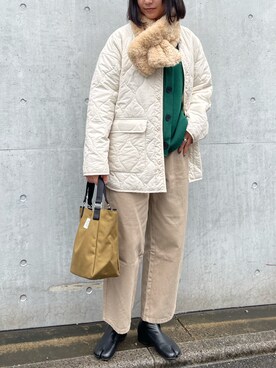 「SETUP7（セットアップセブン）のアイテム（ジャケット/アウター）」を使った、setup7_womenさん（レディース・160cm）の秋コーディネート