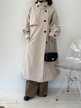 「MAISON BREEZE（メゾンブリーズ）のアイテム（ジャケット/アウター）」を使った、setup7_womenさん（レディース・160cm）の冬コーディネート