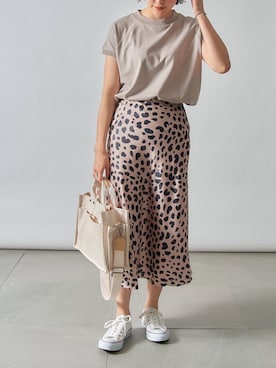 「ワントーンスタイル」｜setup7_womenさん（レディース・160cm）の夏コーディネート