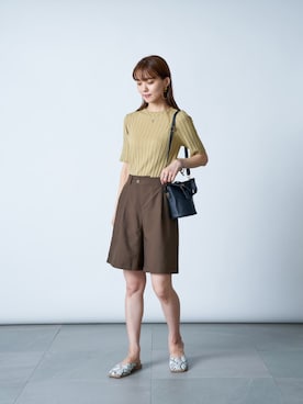 「おとなコーデ」｜「アイテム（サンダル）」を使った、setup7_womenさん（レディース・160cm）の夏コーディネート