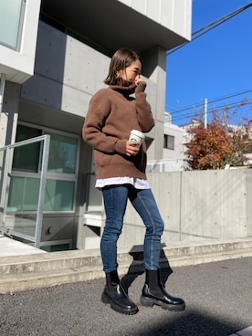 setup7_womenさん(レディース・152cm)の冬コーディネート