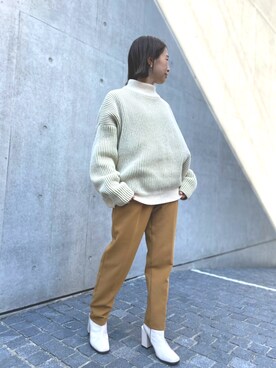 setup7_womenさん（レディース・152cm）の冬コーディネート