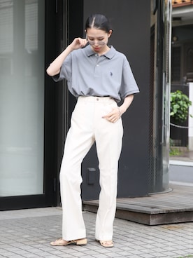 「HERMES（エルメス）のアイテム」を使った、setup7_womenさん（レディース・160cm）の春コーディネート