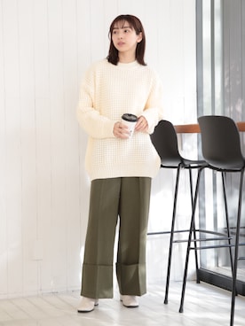 setup7_womenさん（レディース・160cm）の春コーディネート