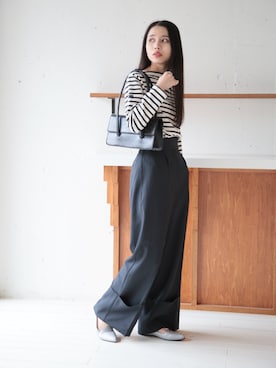 setup7_womenさん（レディース・160cm）の春コーディネート