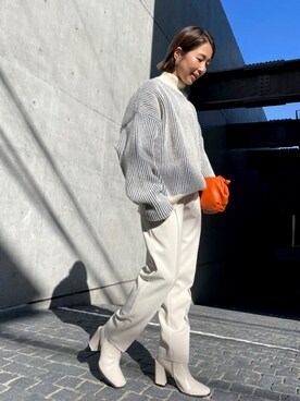 setup7_womenさん（レディース・152cm）の冬コーディネート
