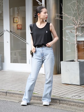 「HERMES（エルメス）のアイテム」を使った、setup7_womenさん（レディース・160cm）の春コーディネート