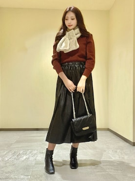 ayaさん(レディース・170cm)の冬コーディネート