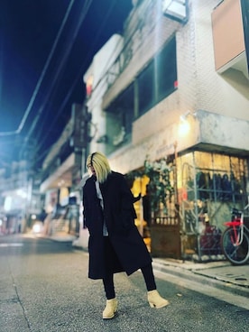 「NO ID.（ノーアイディ）のアイテム（ジャケット/アウター）」を使った、SüG@Mät$üさん（メンズ・161cm）の冬コーディネート