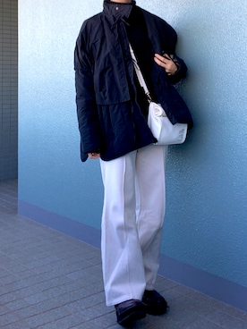 「ニット/セーター」｜mochaaaaaiyuさん（レディース・163cm）の冬コーディネート