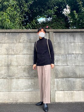 「mercibeaucoup,（メルシーボークー）のアイテム」を使った、IBchanさん（メンズ・174cm）の秋コーディネート