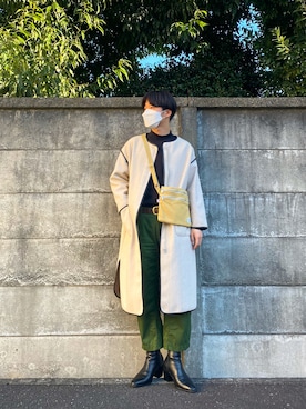 「A Day in the Life （アデイインザライフ）のアイテム（ジャケット/アウター）」を使った、IBchanさん（メンズ・174cm）の冬コーディネート