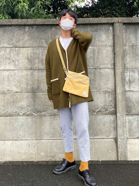 「UNIQLO（ユニクロ）の50色ソックス（消臭機能付き）（ソックス/靴下）」を使った、IBchanさん（メンズ・174cm）の秋コーディネート