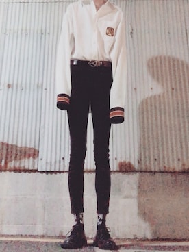 ベルトを使った 韓国ブランド の人気ファッションコーディネート Wear