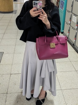 「Burner（バーナー）のアイテム」を使った、冬ビビ/FTﾌｪﾐﾆﾝ/骨格ﾅﾁｭﾗﾙさん（レディース・156cm）の春コーディネート
