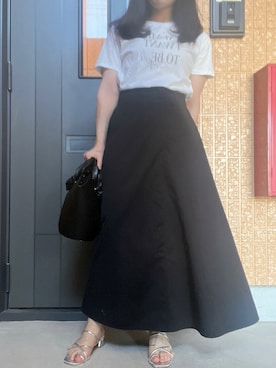 冬ビビ/FTﾌｪﾐﾆﾝ/骨格ﾅﾁｭﾗﾙさん（レディース・156cm）の夏コーディネート