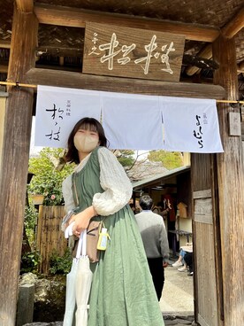 ワンピースを使った 京都旅行 の人気ファッションコーディネート Wear