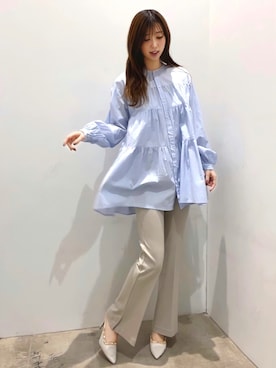 𝘙𝘢𝘮𝘶さん（レディース・158cm）の春コーディネート