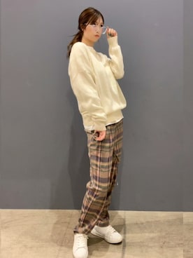 𝘙𝘢𝘮𝘶さん（レディース・158cm）の冬コーディネート