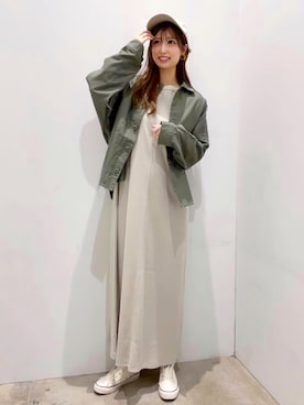 𝘙𝘢𝘮𝘶さん（レディース・158cm）の春コーディネート