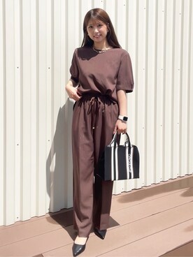 𝘙𝘢𝘮𝘶さん（レディース・158cm）の夏コーディネート