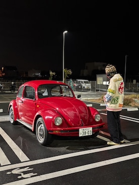 「Supreme （シュプリーム）のアイテム（パンツ）」を使った、小童さん（メンズ・185cm）の冬コーディネート