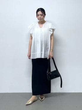 「アイテム（スカート）」を使った、moriさん（レディース・157cm・30代）の春コーディネート