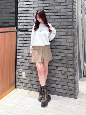 misakiさん（レディース・166cm）の冬コーディネート