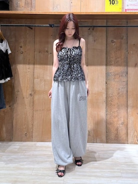 「アイテム（キャミソール、その他）」を使った、misakiさん（レディース・166cm）の夏コーディネート