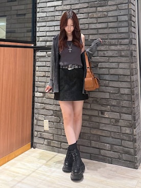 「アイテム（タンクトップ）」を使った、misakiさん（レディース・166cm・20代）の夏コーディネート