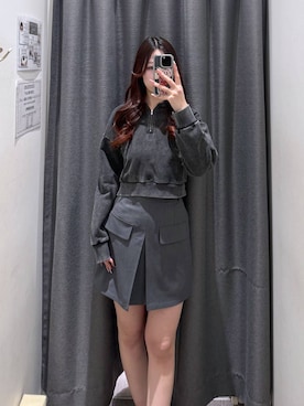 misakiさん（レディース・166cm）の冬コーディネート