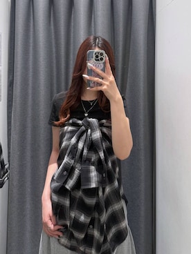 「アイテム（スウェットパンツ）」を使った、misakiさん（レディース・166cm・20代）の夏コーディネート