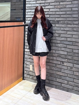 misakiさん（レディース・166cm）の冬コーディネート