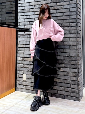 misakiさん（レディース・166cm）の春コーディネート