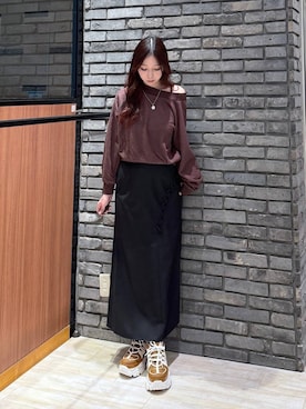 misakiさん（レディース・166cm）の冬コーディネート