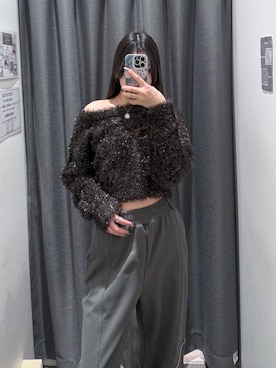 misakiさん（レディース・166cm）の冬コーディネート