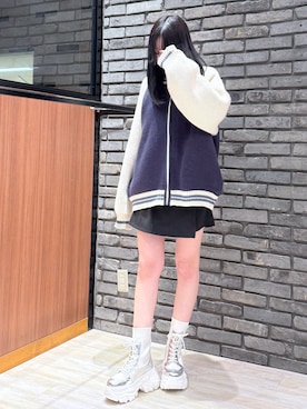 misakiさん（レディース・166cm）の冬コーディネート