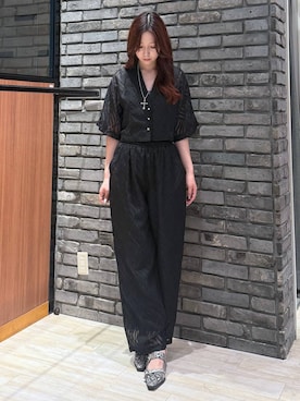 「アイテム（パンプス）」を使った、misakiさん（レディース・166cm・20代）の夏コーディネート