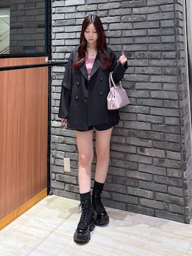 misakiさん（レディース・166cm）の春コーディネート