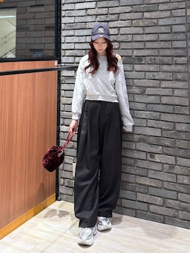 misakiさん（レディース・166cm）の冬コーディネート