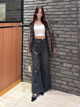 「PAGEBOY（ページボーイ）のアイテム」を使った、misakiさん（レディース・166cm）の夏コーディネート