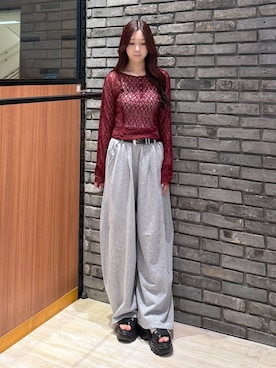 「PAGEBOY（ページボーイ）のアイテム」を使った、misakiさん（レディース・166cm）の夏コーディネート