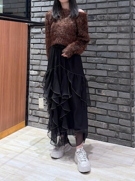 misakiさん（レディース・166cm）の冬コーディネート