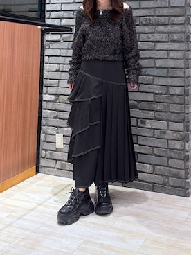 「大人可愛い、冬」｜misakiさん（レディース・166cm）の冬コーディネート