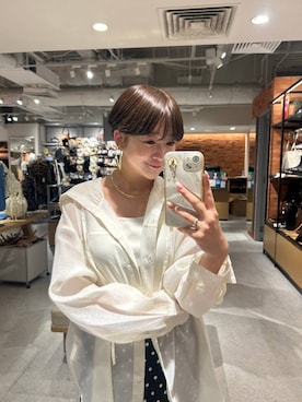 「アイテム（チョーカー）」を使った、miwakana1011さん（レディース・154cm・20代）の夏コーディネート