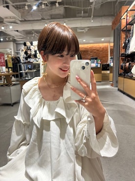 「アイテム（スマホグッズ）」を使った、miwakana1011さん（レディース・154cm・20代）の夏コーディネート