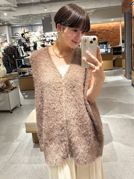 「アイテム（チョーカー）」を使った、miwakana1011さん（レディース・154cm）の夏コーディネート