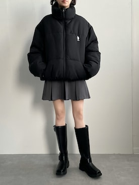 「スカートコーデ」｜apさん（レディース・157cm）の冬コーディネート