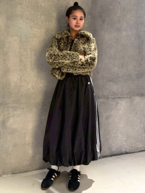 adidas日本未発売バブルスカート Mサイズ KD8122 ブラック adidas（アディダス） スカート バルーン ロング スカート : ZOZOTOWN